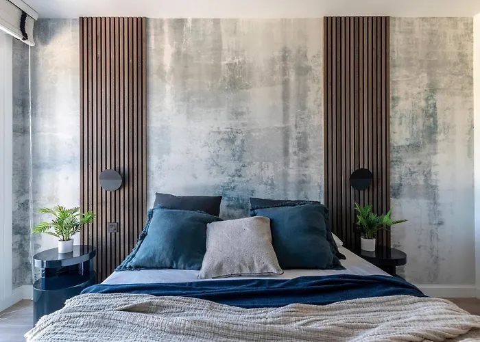 アパート Akomodat En Precioso Y Moderno Con Jardin Y Parking *