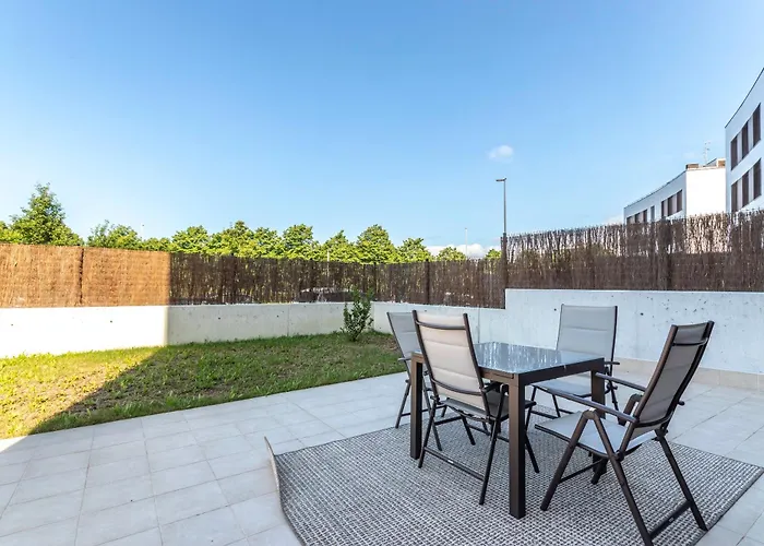 Akomodat En Precioso Y Moderno Con Jardin Y Parking Getxo