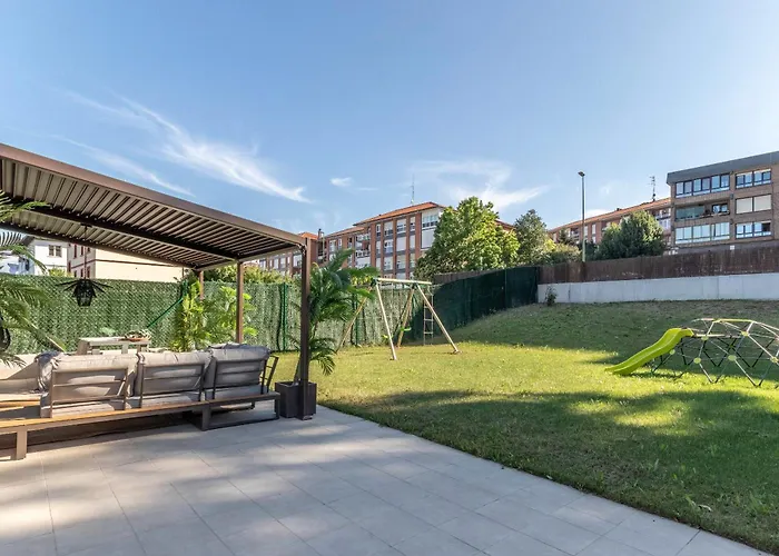 Apartment Akomodat En Precioso Y Moderno Con Jardin Y Parking *